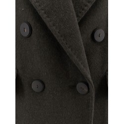 Angus alpaca and cashmere coat