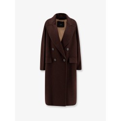 Angus cashmere and alpaca coat