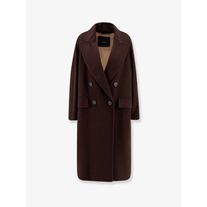 Angus cashmere and alpaca coat