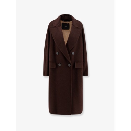 Angus cashmere and alpaca coat