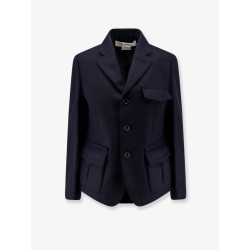 Wool blend blazer