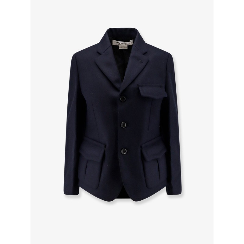 Wool blend blazer