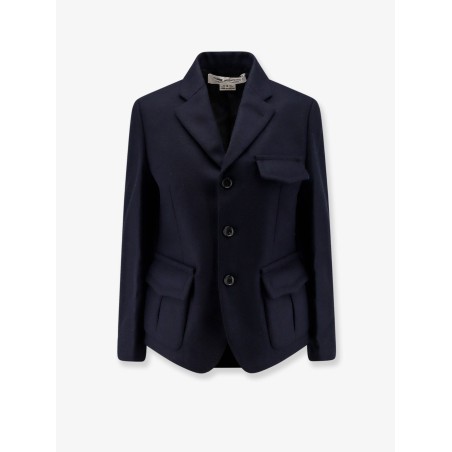 Wool blend blazer