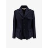 Wool blend blazer
