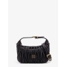 Matelassé leather handbag
