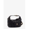 Matelassé leather handbag