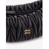 Matelassé leather handbag