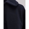 Crepe oversize coat