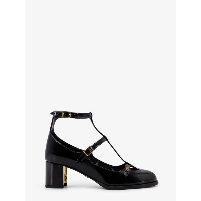 Aime Dior patent leather Mary Jane pumps