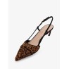 My Dior ponyskin slingback pumps
