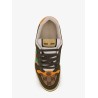 Screener low-top leather and GG Supreme fabric sneakers
