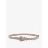 Leather pull-up belt