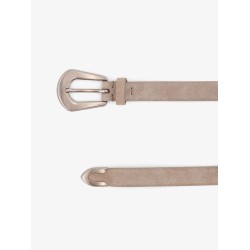 Leather pull-up belt