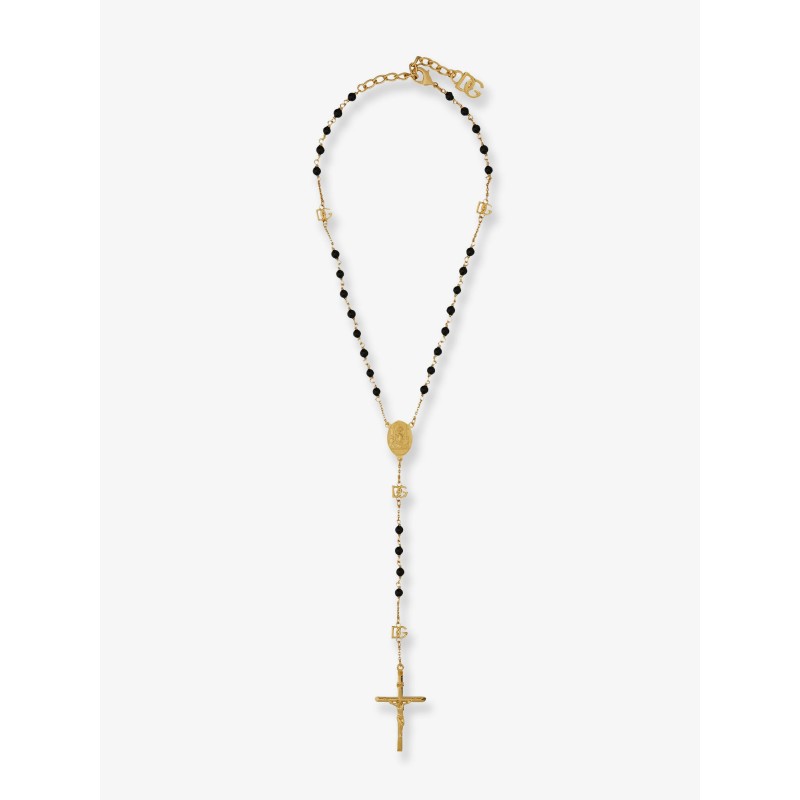 Rosario necklace with beads