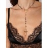 Rosario necklace with beads