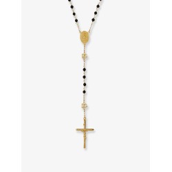 Rosario necklace with beads
