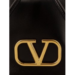 Vlogo leather bucket bag