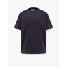 Cotton t-shirt with nylon inserts