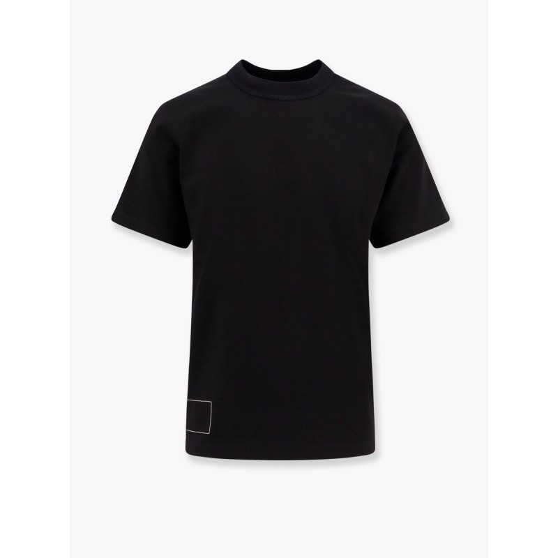 Cotton t-shirt with logo on the back