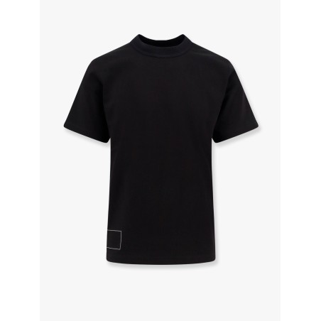 Cotton t-shirt with logo on the back