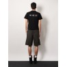 Cotton t-shirt with logo on the back