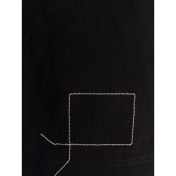 Cotton t-shirt with logo on the back