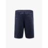 Cotton bermuda shorts with elastic detail