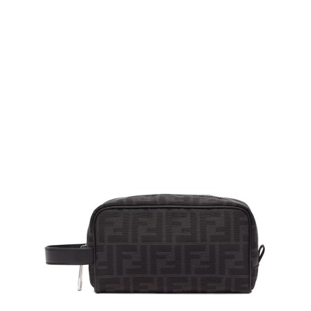 BEAUTY CASE "FF" JACQUARD SMALL