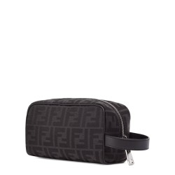 BEAUTY CASE "FF" JACQUARD SMALL