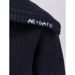 Celin ribbed wool blend cardigan