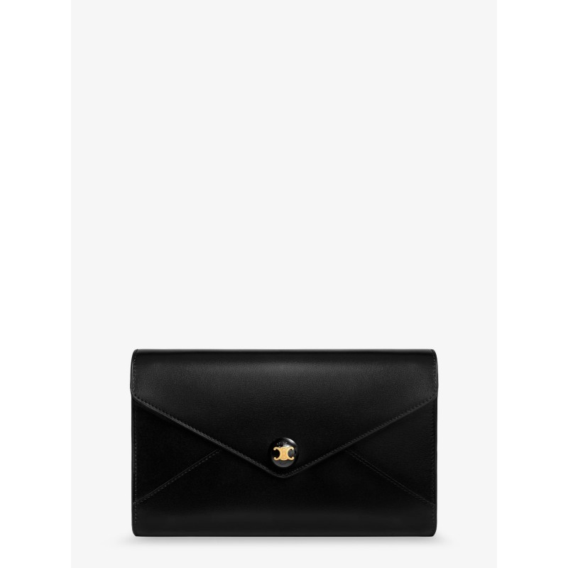 Wallet on Chain leather shoulder bag