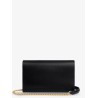 Wallet on Chain leather shoulder bag