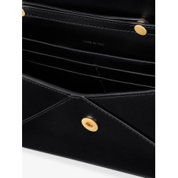 Wallet on Chain leather shoulder bag
