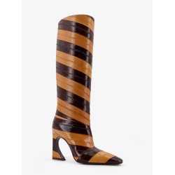 Fendi Arco hagfish leather boots
