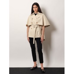 Cotton gabardine Sigfrid cape