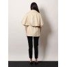 Cotton gabardine Sigfrid cape