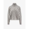 Cashmere blend turtleneck sweater