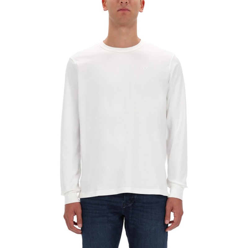 T-SHIRT WITH EMBROIDERED LOGO