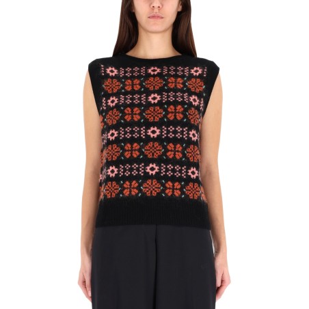 "FAIR ISLE" KNIT VEST