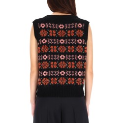 "FAIR ISLE" KNIT VEST