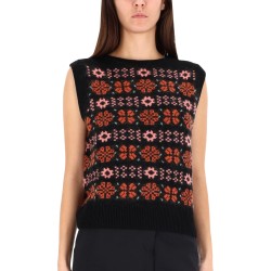 "FAIR ISLE" KNIT VEST