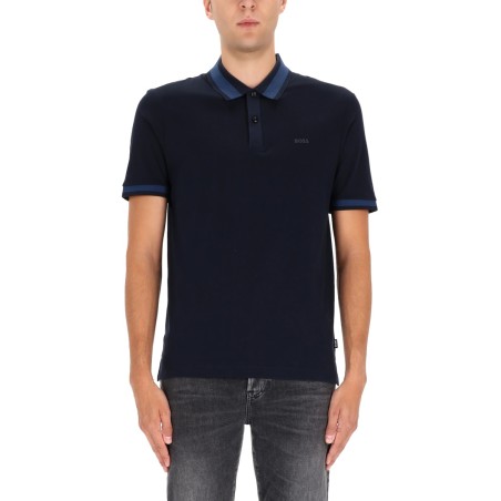 POLO SHIRT WITH MACHINED DETAILS