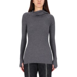 RIBBED WOOL SWEATER