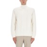 "L-HECTOR" CABLE-KNIT SWEATER