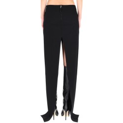 LONG SKIRT WITH CENTER SLITS