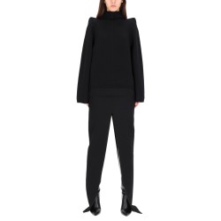 LONG SKIRT WITH CENTER SLITS