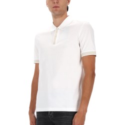 POLO SHIRT WITH MACHINED DETAILS