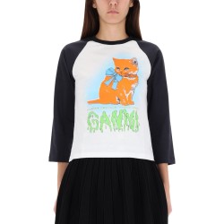 CROPPED "KITTY" T-SHIRT