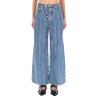 STRIPED "BAGGY" JEANS
