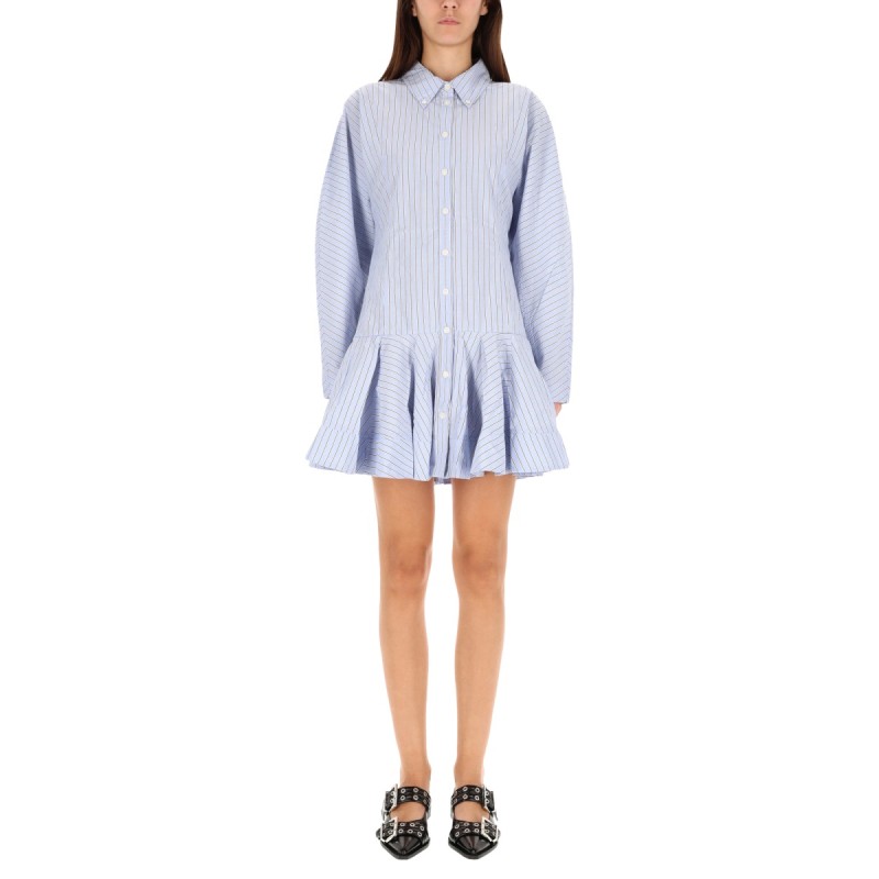 STRIPED CHEMISIER DRESS